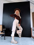 PUSH-UP top "OPULENCE VD73" - CHOCO